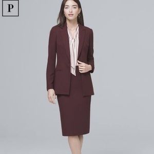 Suiting Longline Jacket and Skirt